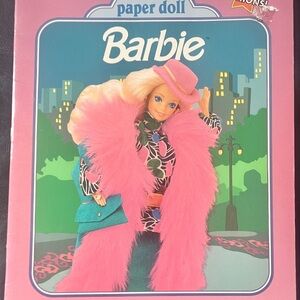 Barbie Paper Doll Set Vintage 90s
